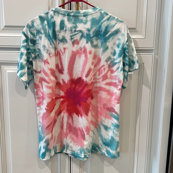 Graphic print tie dye tee - Picture 4 of 4